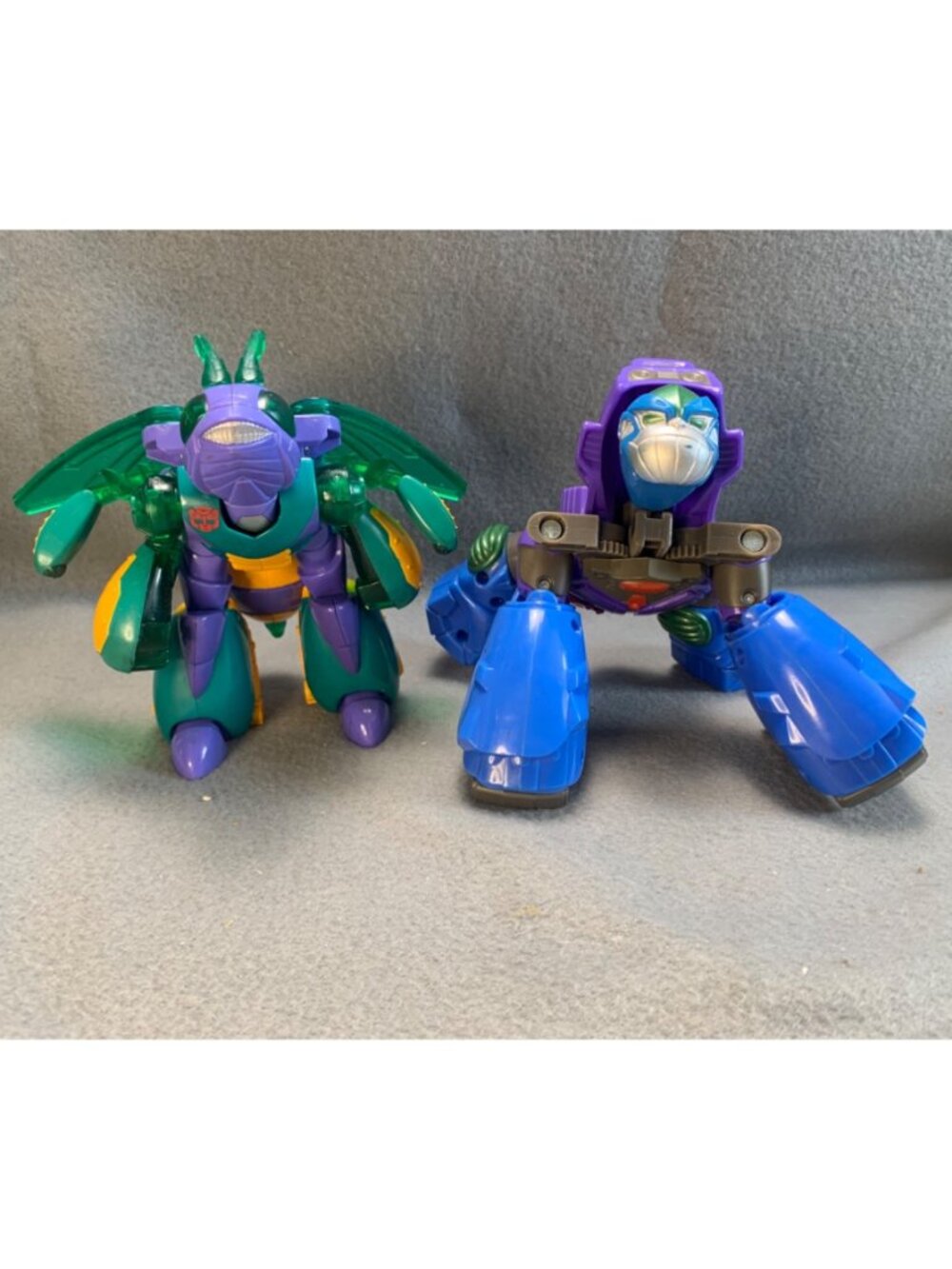 Transformers Beast Wars Transmetals II Cybershark Insecticon Figures - Picture 9 of 15